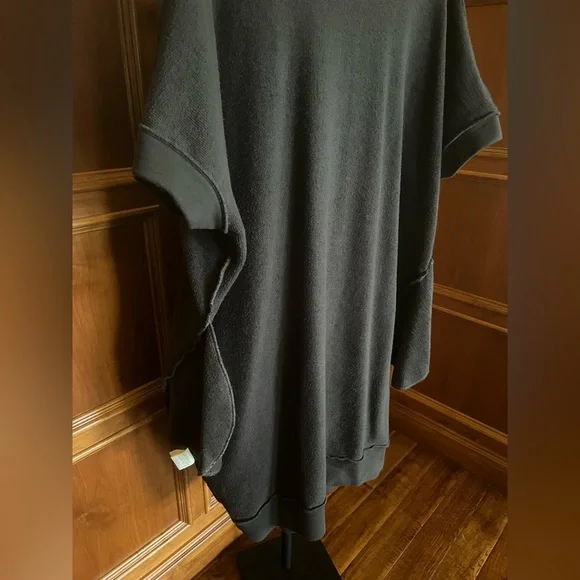 Yohji Yamamoto Sweatshirt Dress Charcoal Gray Size S - Picture 9 of 17